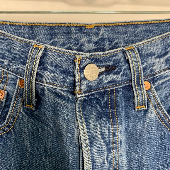 Levis Straight Leg Jeans Womens Size 25 Cw-4717 3629 - Picture 7 of 14